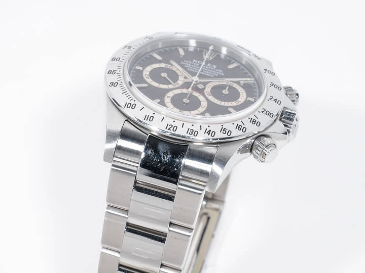 ロレックス デイトナ エルプリメロ Ref.16520 ステンレススチール ブラック文字盤 中古 crg78wyp