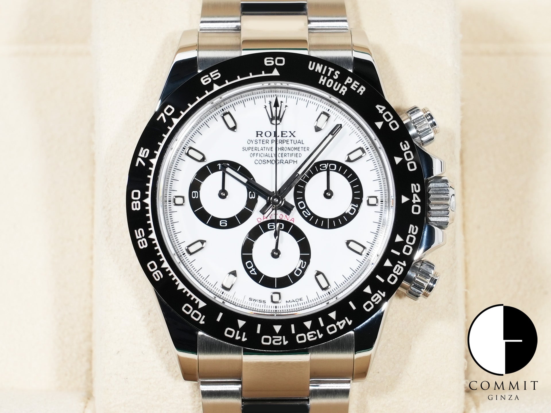 ロレックス デイトナ Ref.116500LN ステンレススチール ホワイト文字盤 美品 pv59eeet