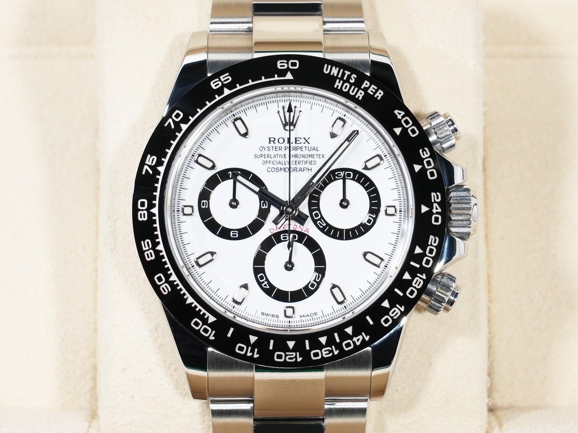 ロレックス デイトナ Ref.116500LN ステンレススチール ホワイト文字盤 美品 pv59eeet