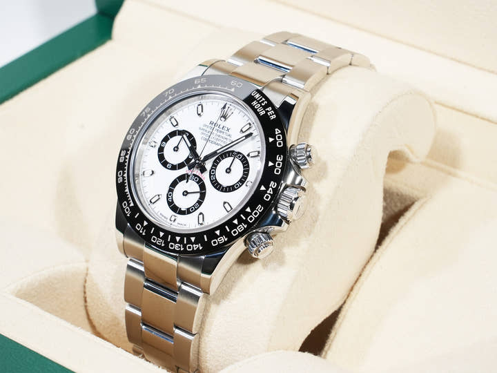 ロレックス デイトナ Ref.116500LN ステンレススチール ホワイト文字盤 美品 pv59eeet