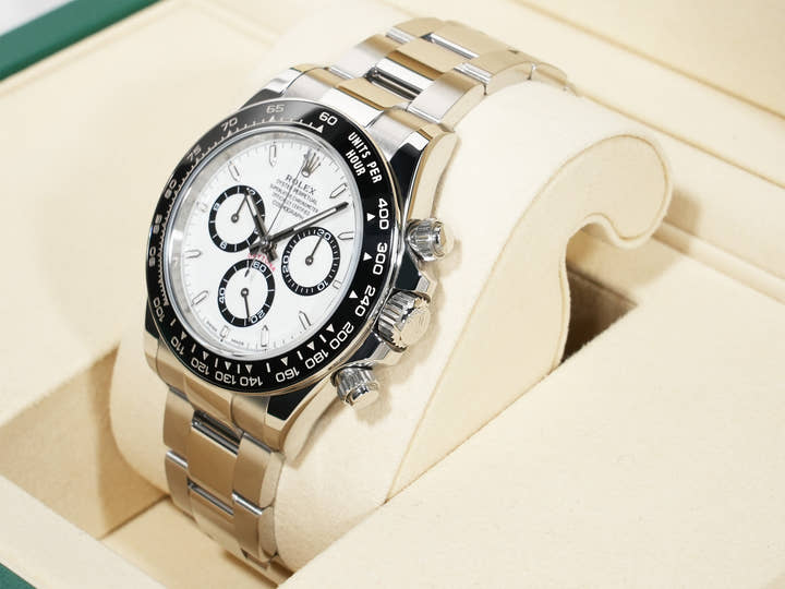 ロレックス デイトナ Ref.126500LN ステンレススチール ホワイト文字盤 美中古 ho38watf