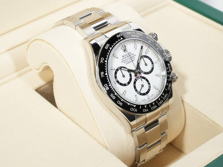 ロレックス デイトナ Ref.126500LN ステンレススチール ホワイト文字盤 美中古 ho38watf