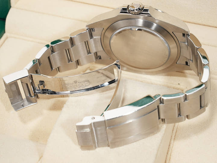 ロレックス エクスプローラーII Ref.226570 ステンレススチール ブラック文字盤 オイスターブレスレット 中古 dsemhb2x