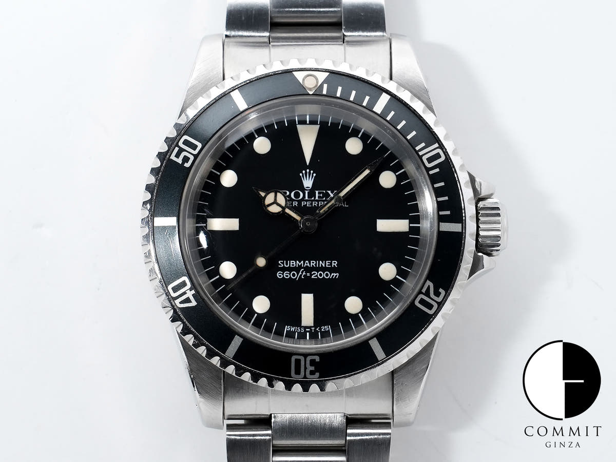 Rolex Submariner Ref. 5513 Stainless Steel Black Dial Used bun4edm8