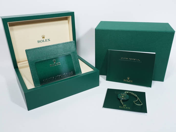 ROLEX Daytona Ref. 126500LN Stainless Steel Black Dial Unused btj94isx