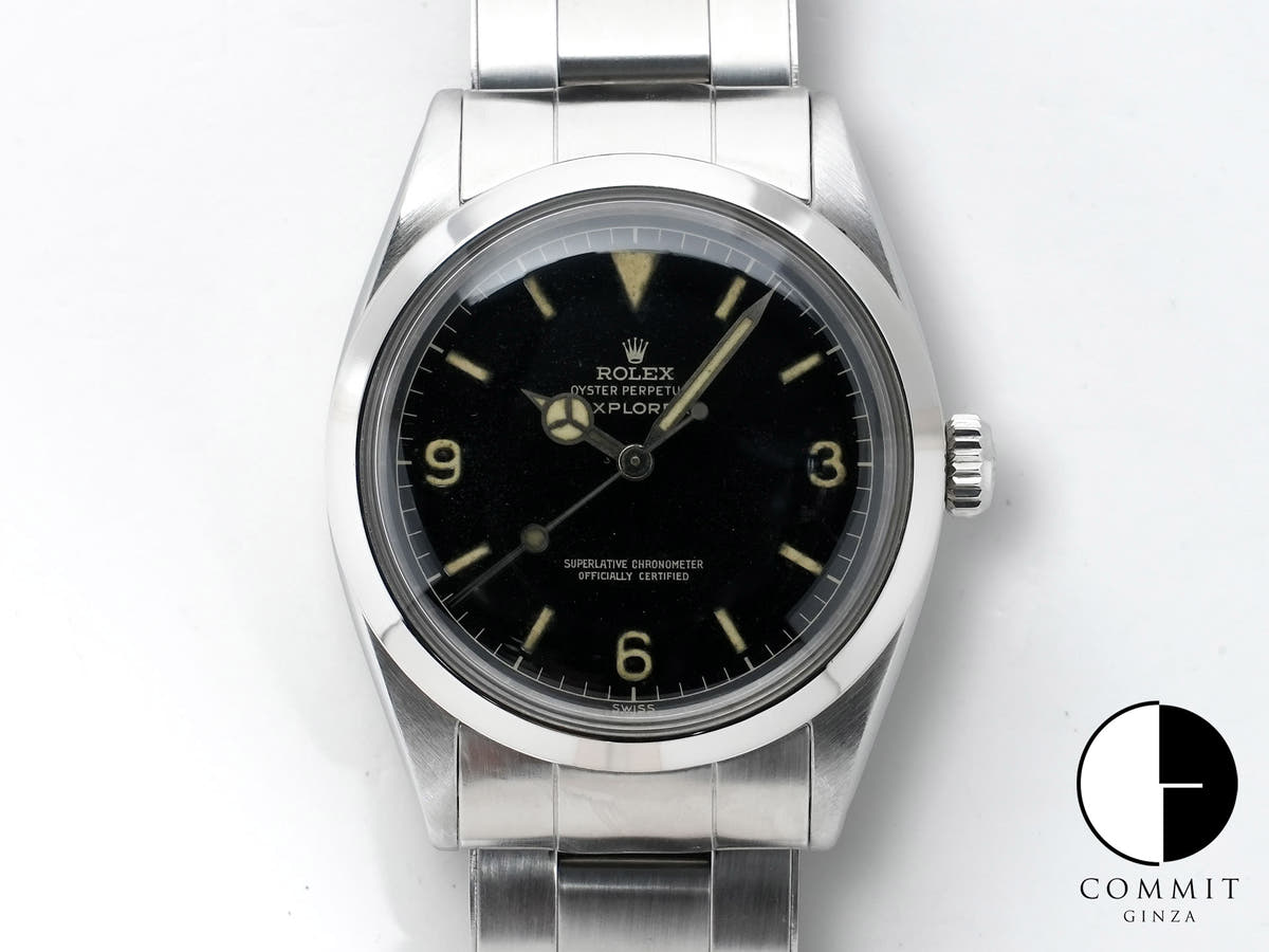 Rolex Explorer I Ref. 1016 Stainless Steel Black Dial Used scmpxexc