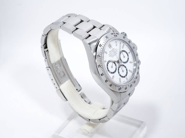 Rolex Daytona El Primero Ref. 16520 Stainless Steel White Dial Pre-Owned yjyvxhfw