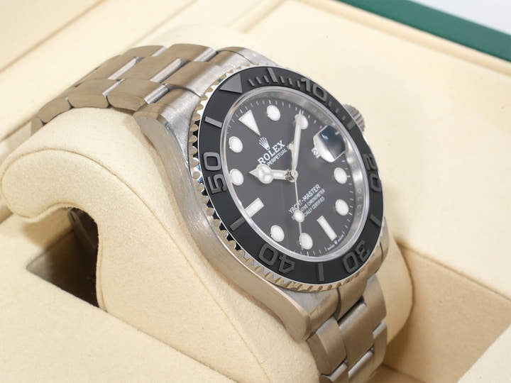 Rolex Yacht-Master 42 Ref.226627 RLX Titanium Black Dial Excellent Condition afyz5n9z