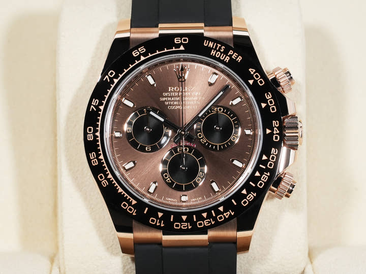 Rolex Daytona Ref. 116515LN Everose Gold Chocolate/Black Dial Unused 3vafvypx