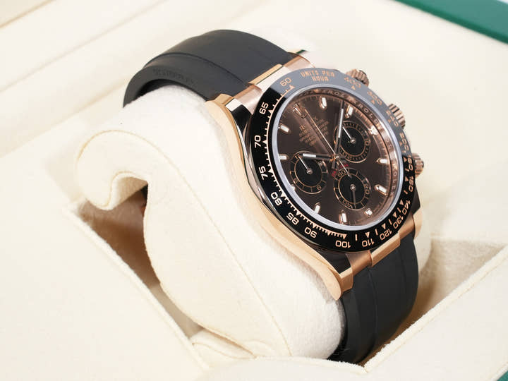 Rolex Daytona Ref. 116515LN Everose Gold Chocolate/Black Dial Unused 3vafvypx