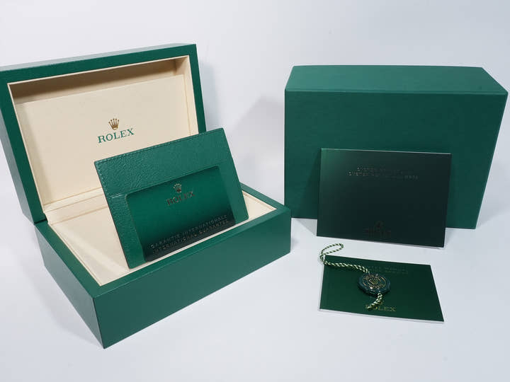 Rolex Oyster Perpetual 36 Ref. 126000 Stainless Steel Turquoise Dial Unused 94ao8hbt