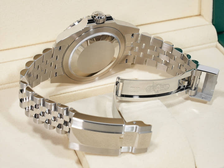 Rolex GMT-Master II Ref. 126720VTNR Stainless Steel Black Dial Jubilee Bracelet Unused ywip2m5t