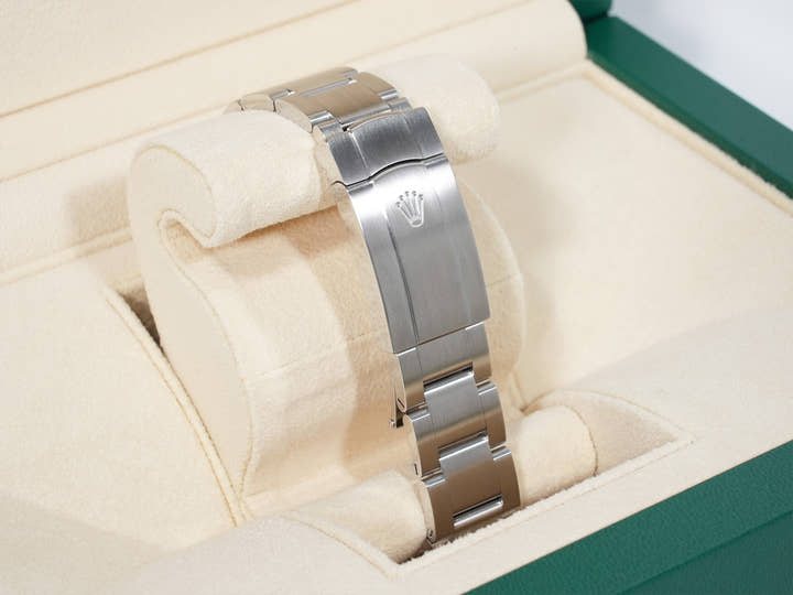 Rolex Oyster Perpetual 36 Ref. 126000 Stainless Steel Turquoise Dial Excellent Condition ygptasb8