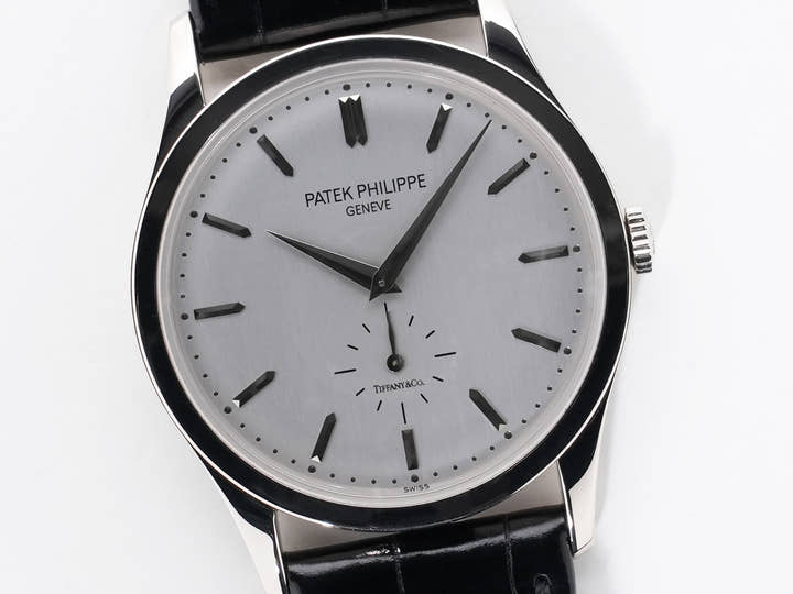 パテックフィリップ カラトラバ TIFFANY&CO. Ref.5196G-001 ホワイトゴールド シルバー文字盤 中古 autadbpc