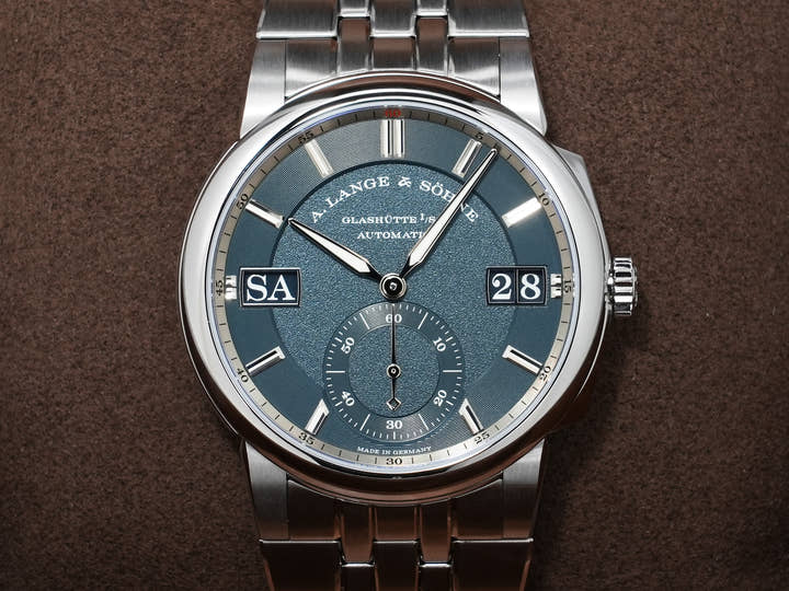 A.ランゲ&ゾーネ オデュッセウス Ref.363.179 ステンレススチール ダークブルー文字盤 未使用 7bdbgat4