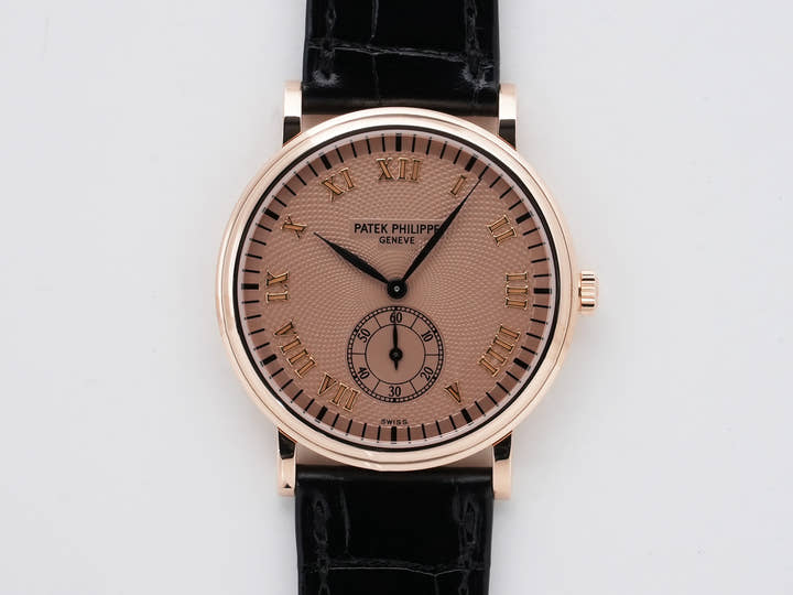パテックフィリップ カラトラバ Ref.5022R-001 ローズゴールド カッパー文字盤 美品 j74esks3