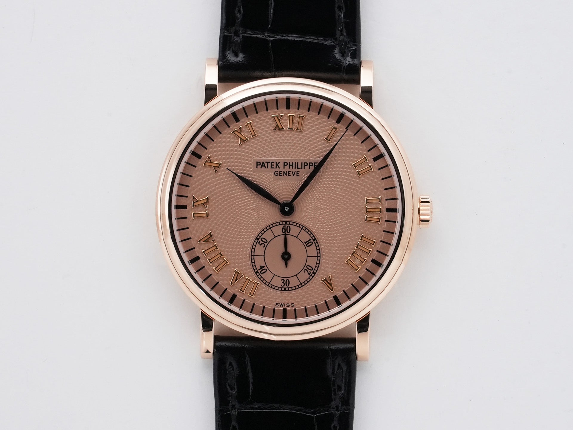 パテックフィリップ カラトラバ Ref.5022R-001 ローズゴールド カッパー文字盤 美品 j74esks3