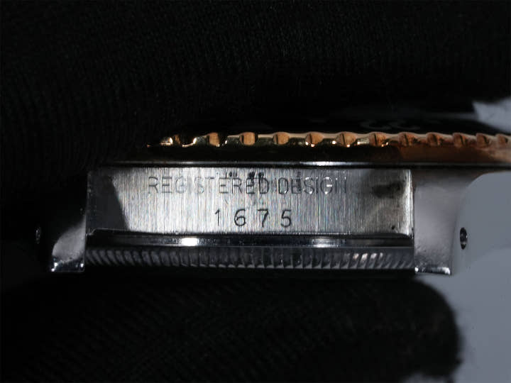 Rolex GMT-Master Ref. 1675/3 Stainless Steel/Yellow Gold Black Dial Jubilee Bracelet Used w5g67g3e
