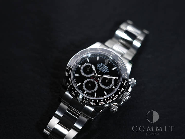 Rolex Daytona Ref. 126500LN Stainless Steel Black Dial Excellent Condition qx69n3dy