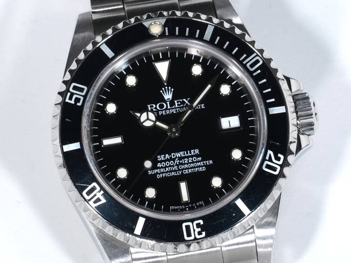 Rolex Sea-Dweller Ref.16600 Stainless Steel Black Dial Used t94rctm3