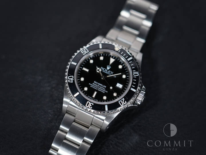 Rolex Sea-Dweller Ref.16600 Stainless Steel Black Dial Used t94rctm3