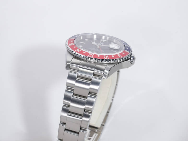 ロレックス GMTマスター Ref.16700 ステンレススチール ブラック文字盤 オイスターブレスレット 美中古 cjvgtdcm