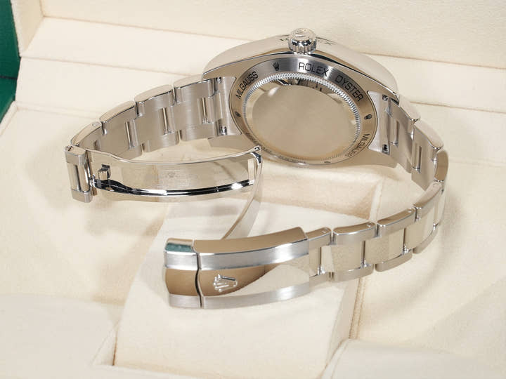 Rolex Milgauss Ref. 116400GV Stainless Steel Black Dial Unused fc4rkko8