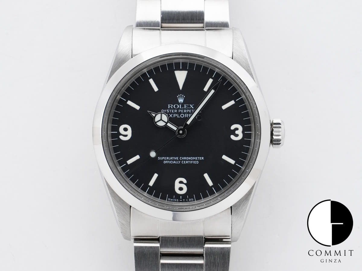 Rolex Explorer I Ref. 1016 Stainless Steel Black Dial Pre-owned xsro6yoh
