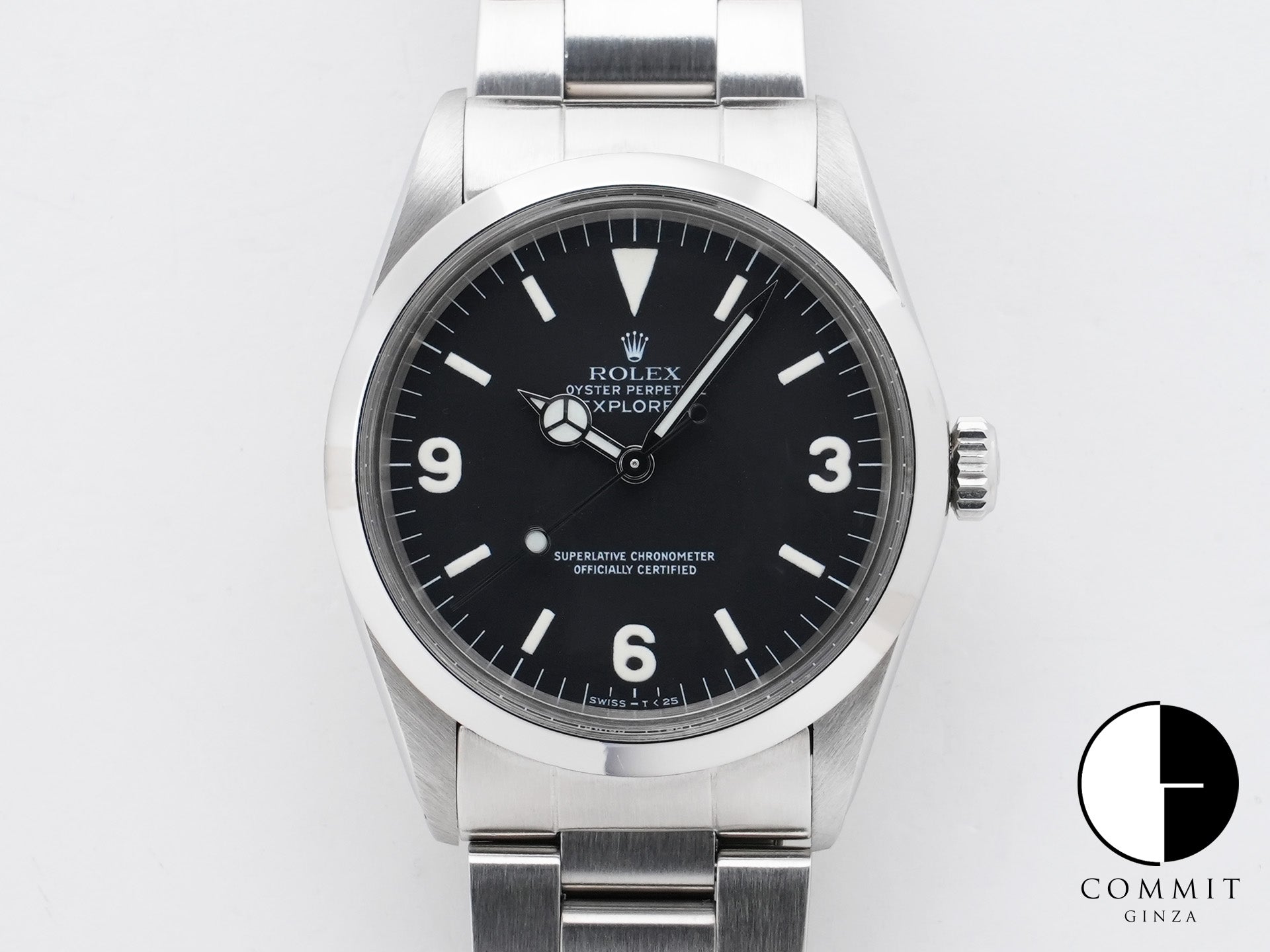 Rolex Explorer I Ref. 1016 Stainless Steel Black Dial Pre-owned xsro6yoh