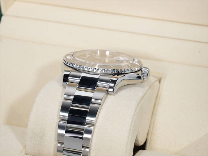 Rolex Yacht-Master 40 Ref. 116622 Stainless Steel/Platinum Dark Rhodium Dial Excellent Used Condition y9xeofxh
