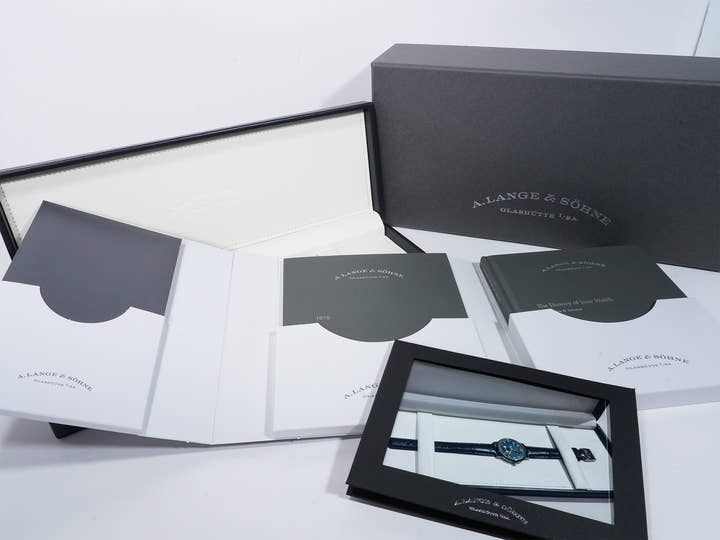 A. Lange & Söhne 1815 Ref. 220.028 White Gold Blue Dial Unused 7omqjb65