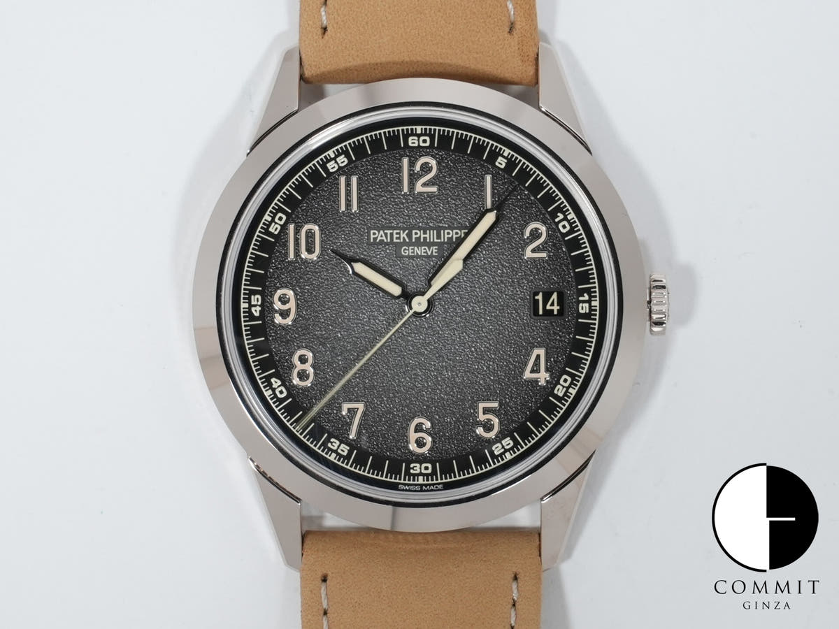 Patek Philippe Calatrava Ref. 5226G-001 White Gold Black Gradated Textured Lacquered Anthracite Dial Unused ntrr5sx6