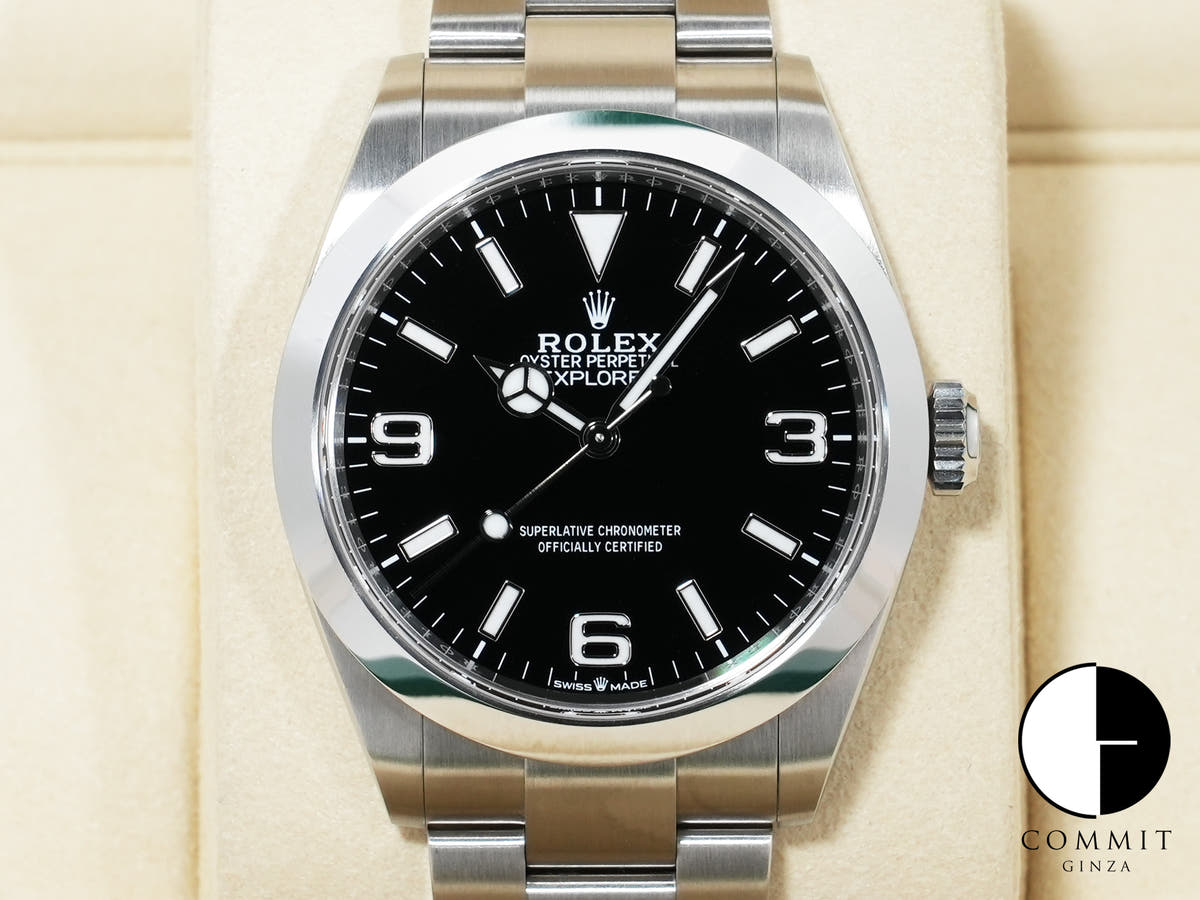 ROLEX Explorer 40 Ref. 224270 Stainless Steel Black Dial Oyster Bracelet Excellent Used Condition 4jgpjr9e