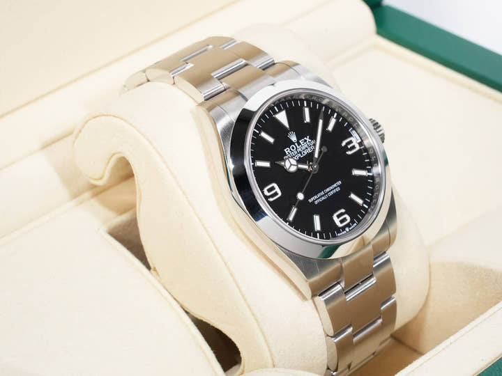 ROLEX Explorer 40 Ref. 224270 Stainless Steel Black Dial Oyster Bracelet Excellent Used Condition 4jgpjr9e