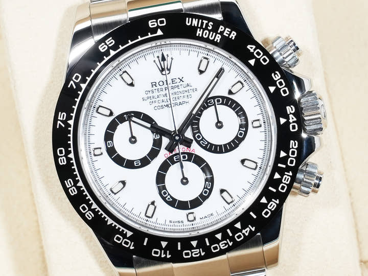 Rolex Daytona Ref. 116500LN Stainless Steel White Dial Excellent Condition mb8zwxhm