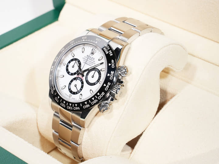 Rolex Daytona Ref. 116500LN Stainless Steel White Dial Excellent Condition mb8zwxhm