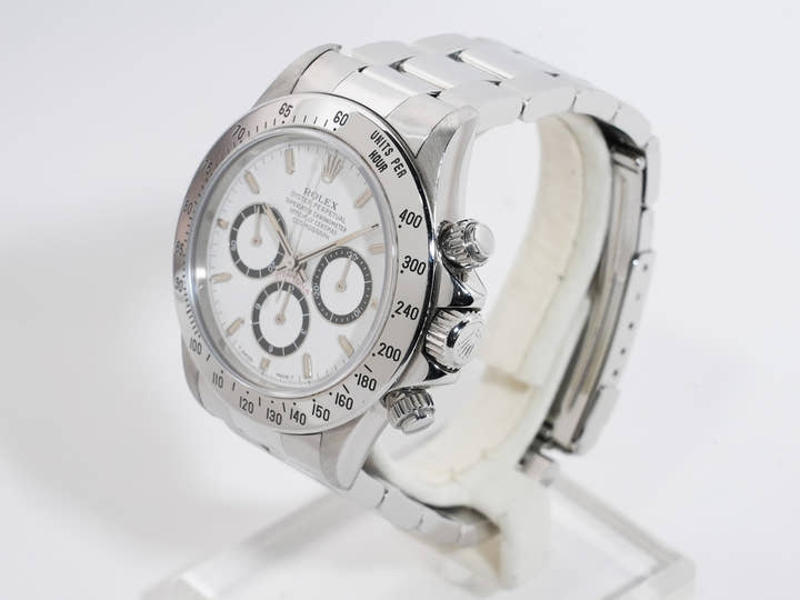 Rolex Daytona El Primero Ref. 16520 Stainless Steel White Dial Used 76md5rpc