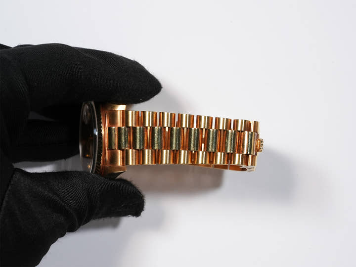 ROLEX Day-Date 36 Ref.18238A Yellow Gold Champagne Dial with 10-point Diamonds Pre-owned iewuoydc