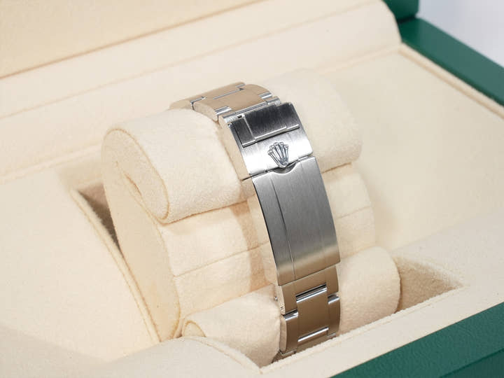 ROLEX Explorer 36 Ref. 124270 Stainless Steel Black Dial Oyster Bracelet Used ytpg2dxx