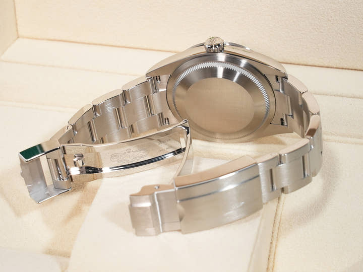 ROLEX Explorer 36 Ref. 124270 Stainless Steel Black Dial Oyster Bracelet Used ytpg2dxx