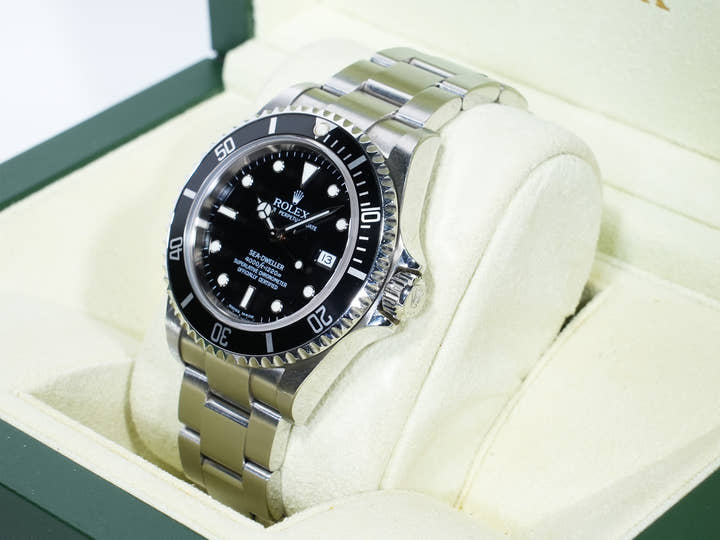 ロレックス シードゥエラー Ref.16600 ステンレススチール ブラック文字盤 中古 yppczpnk