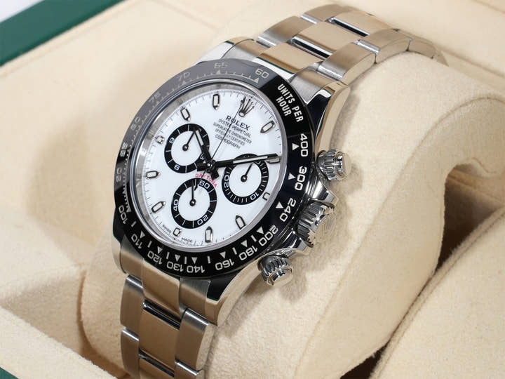 ロレックス デイトナ Ref.116500LN ステンレススチール ホワイト文字盤 美品 jnhjpwqn