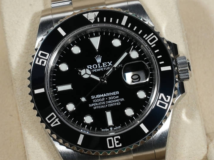 ロレックス サブマリーナー デイト Ref.126610LN ステンレススチール ブラック文字盤 中古 tjuorps6