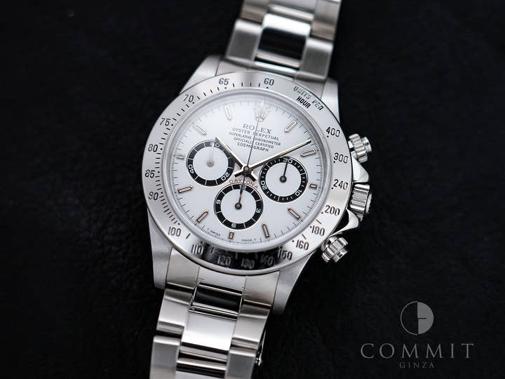 ロレックス デイトナ エルプリメロ Ref.16520 ステンレススチール ホワイト文字盤 中古 4kwpde7w