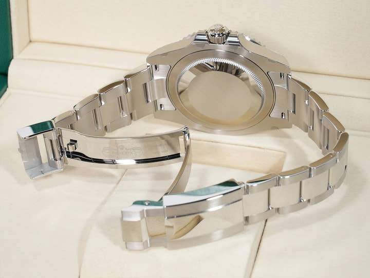 Rolex GMT-Master II Ref.126710GRNR Stainless Steel Black Dial Oyster Bracelet Unused sofkk5cm