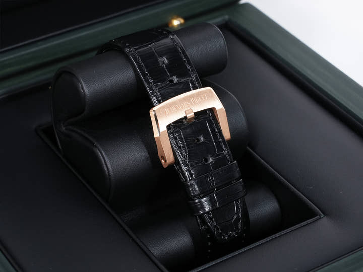 オーデマピゲ CODE 11.59 バイ オーデマ ピゲ Ref.15210OR.OO.A056KB.01 ピンクゴールド グリーン文字盤 美品 zmf2hxoy