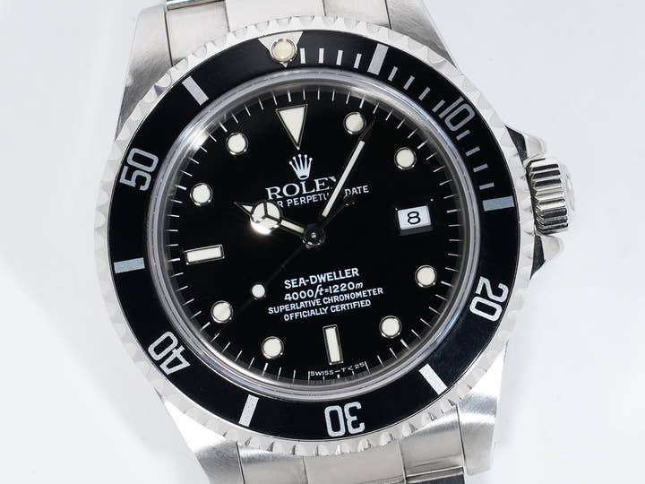 ロレックス シードゥエラー Ref.16600 ステンレススチール ブラック文字盤 美中古 o7gs4fz2