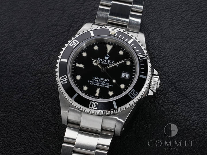 ロレックス シードゥエラー Ref.16600 ステンレススチール ブラック文字盤 美中古 o7gs4fz2