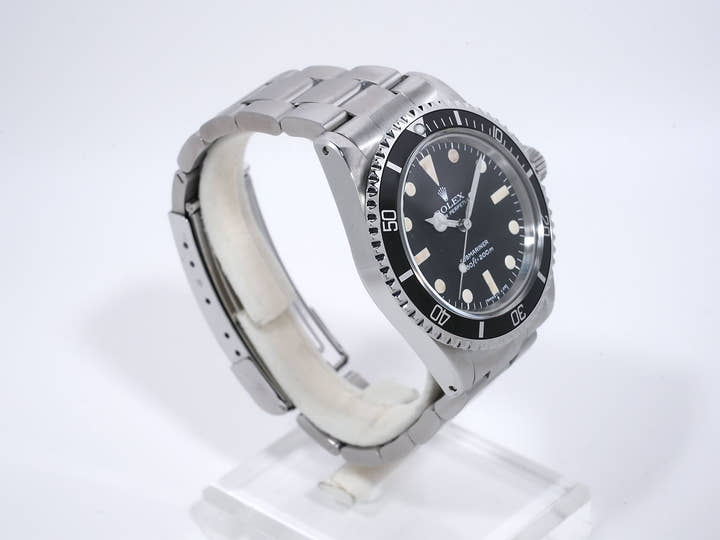 Rolex Submariner Ref.5513 Stainless Steel Black Dial Used ckwhbfck