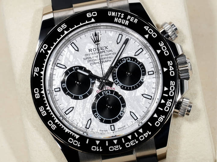 Rolex Daytona Ref. 126519LN White Gold Meteorite Dial Unused g2sf7nc6
